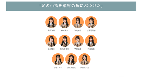 【日向坂46】4期生曲『足の小指を箪笥の角にぶつけた』略して‥？？？