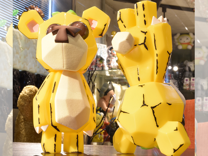 instinctoy インスティンクトイ アーティストコラボFluffy 黄色 instinctoy インスティンクトイ アーティストコラボFluffy 黄色 DAZZLE