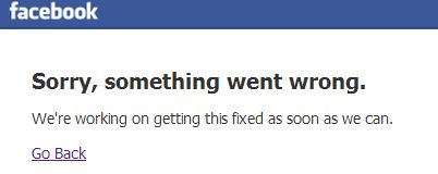 Facebookのトラブル対処法は Sorry Something Went Wrong We Re Working On Getting This Fixed As Soon As We Can ファッションマグ