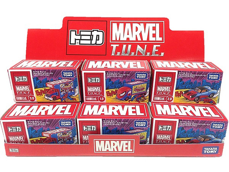 トミカ マーベル チューン スパイダーマン コミックス