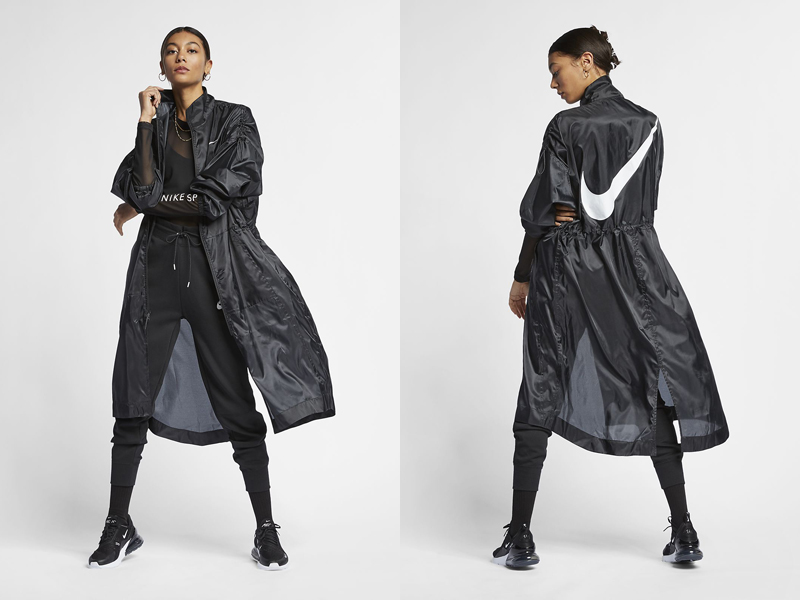 Nike swoosh lightweight parka sale