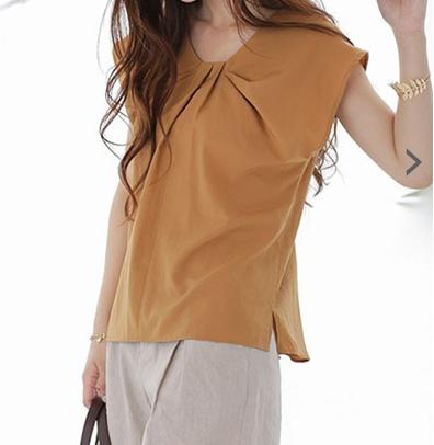 nano・universe (ナノ・ユニバース)　前後2wayタックブラウスはオフィスシーンでも活用できちゃう！