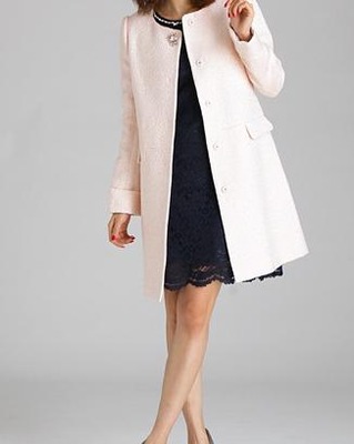 『ダメな私に恋してください』深田恭子さん着用のApuweiser-riche (アプワイザーリッシェ)スプリングツイードノーカラーコート