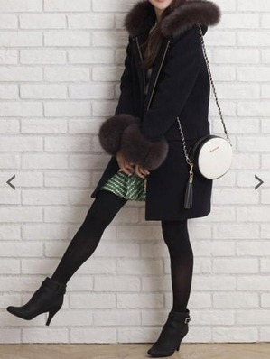 アプワイザーリッシェで今売れているフードファー付5WAYコート