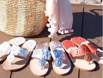 ジャックロジャース Jack Rogers のサンダルで海!