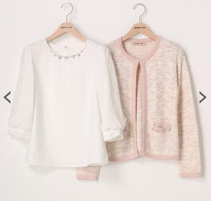 アプワイザーリッシェApuweiser-riche AneCan掲載の選べるアンサンブル