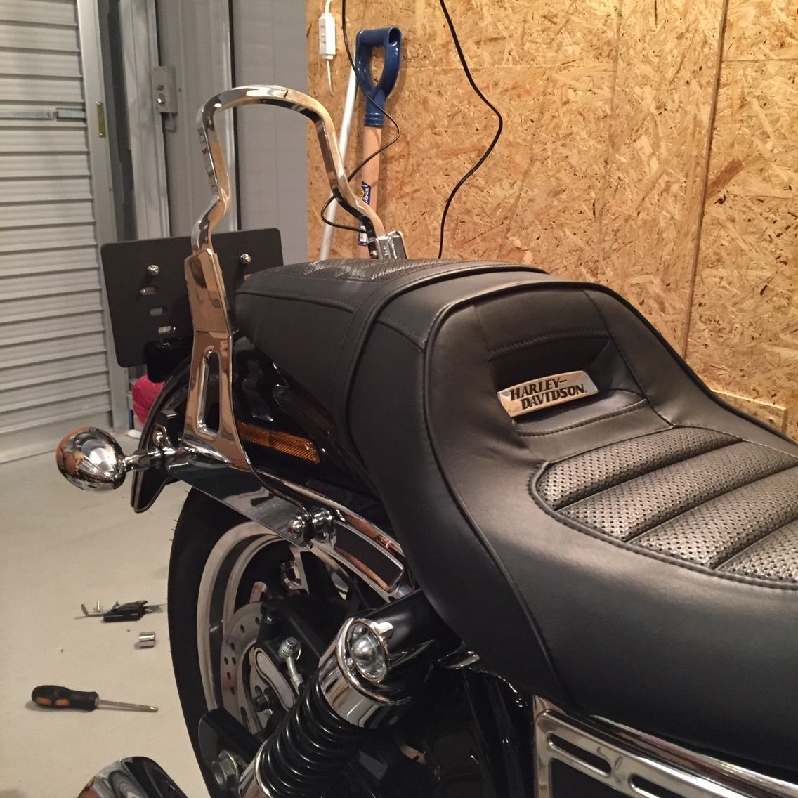 ハーレー純正　FLSTS　ターンシグナルリロケーション　ドッキングキット ハーレー純正□ 18年以降FXLR/FXLRS用 リアターンシグナル