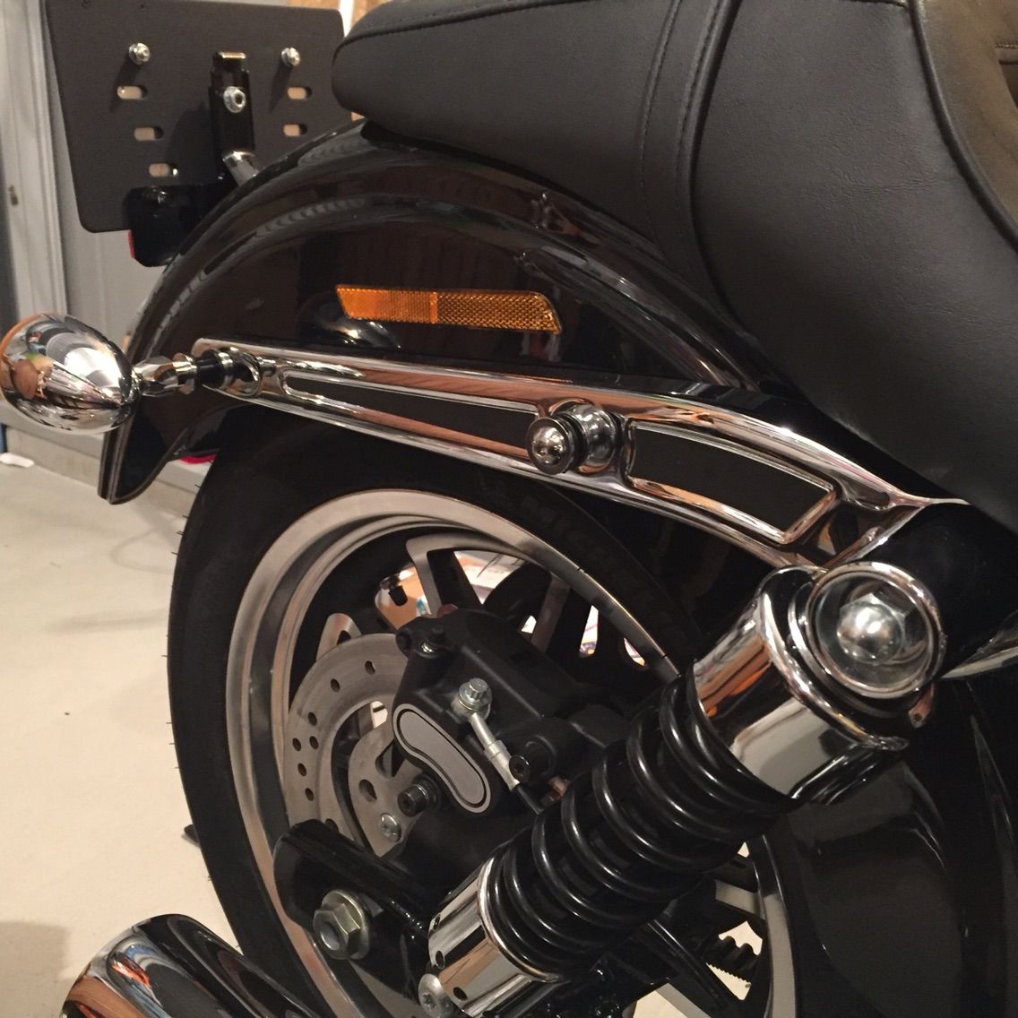 ハーレー純正 FLSTS ターンシグナルリロケーション ドッキングキット