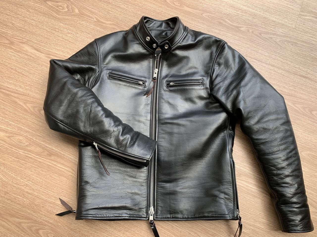 IRON HEART シングルライダースジャケット 36 ブラック IRON HEART シングルライダースジャケット 36 ブラック IRON