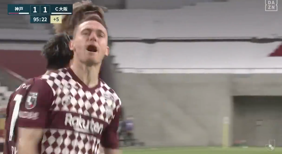 動画 ヴィッセル神戸 劇的ゴール Var 主審 ゴールで終わりです の流れがクソだと話題に Football Timeline