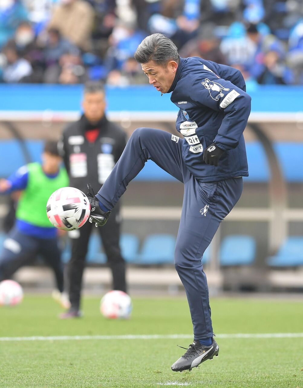 横浜fcカズが 自身の最年長出場記録を53歳9カ月23日に塗り替える Footballnet サッカー2chまとめ 横浜fcカズが 自身の最年長出場記録を53歳9カ月23日に塗り替える Footballnet サッカー2chまとめ