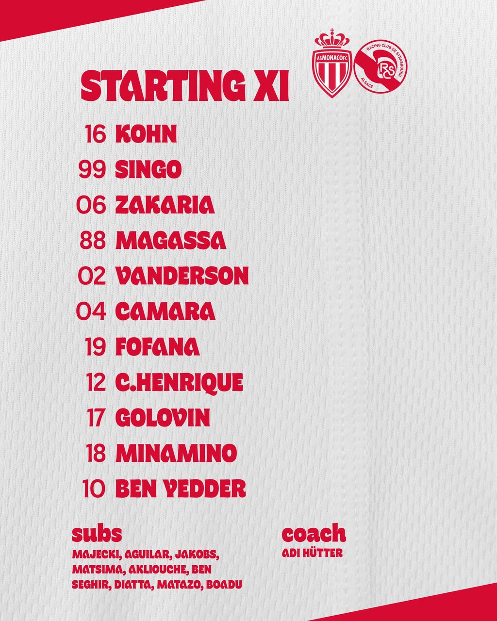 【速報】モナコ南野拓実さん、未来のフランス10番、ベンセギルをベンチ送りにしてしまうｗｗｗｗｗ