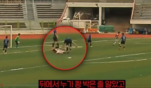 アマチュアサッカーで相手の後頭部殴打、控訴審も実刑…韓国「反省なし」法廷拘束
