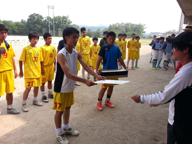 8 1 2 U 15 Ifc Cup Fc アヴェニーダソル U15 試合結果