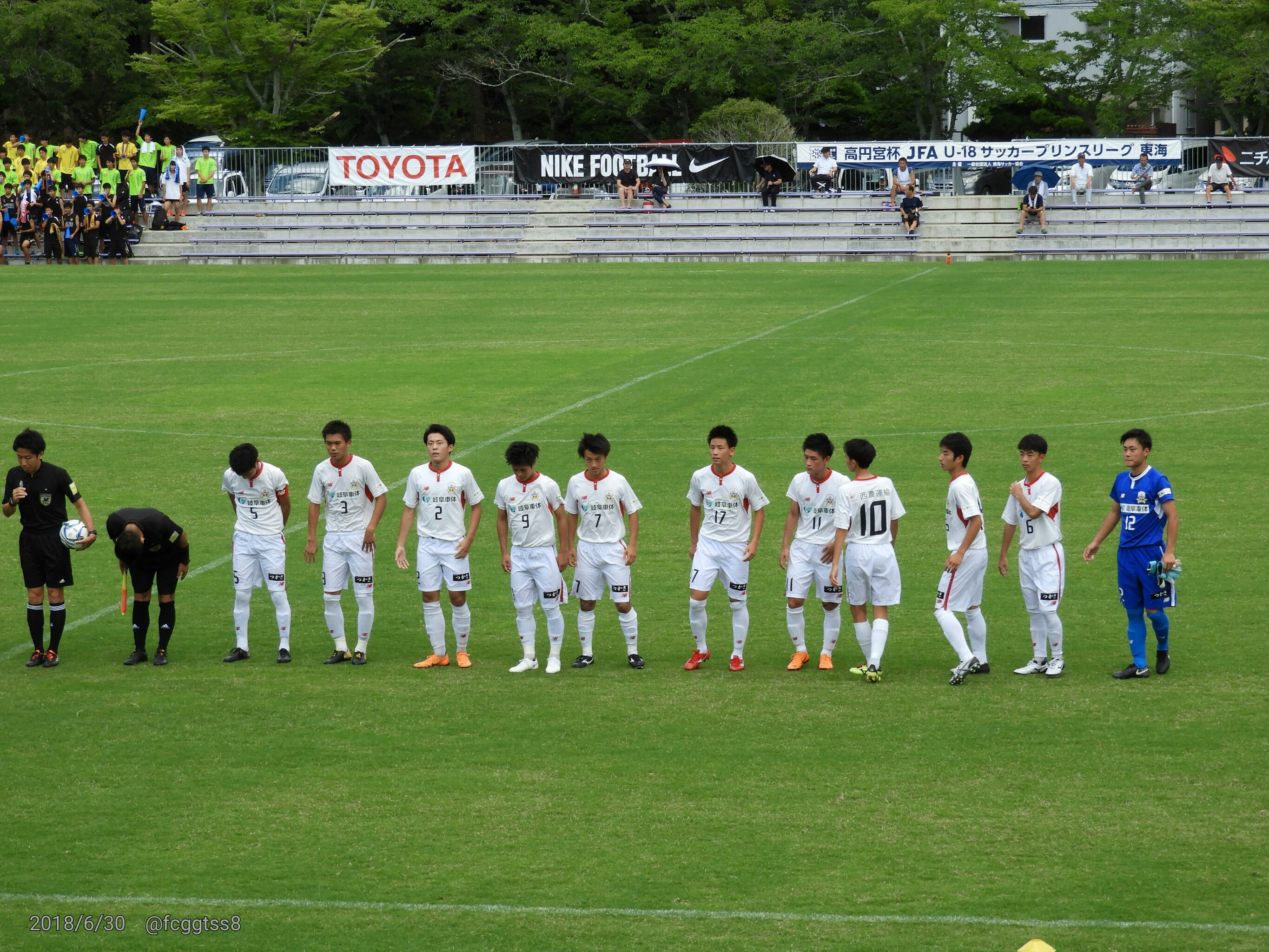 18 6 30 プリンスリーグ東海 藤枝明誠 Vs Fc岐阜u 18 名称未定