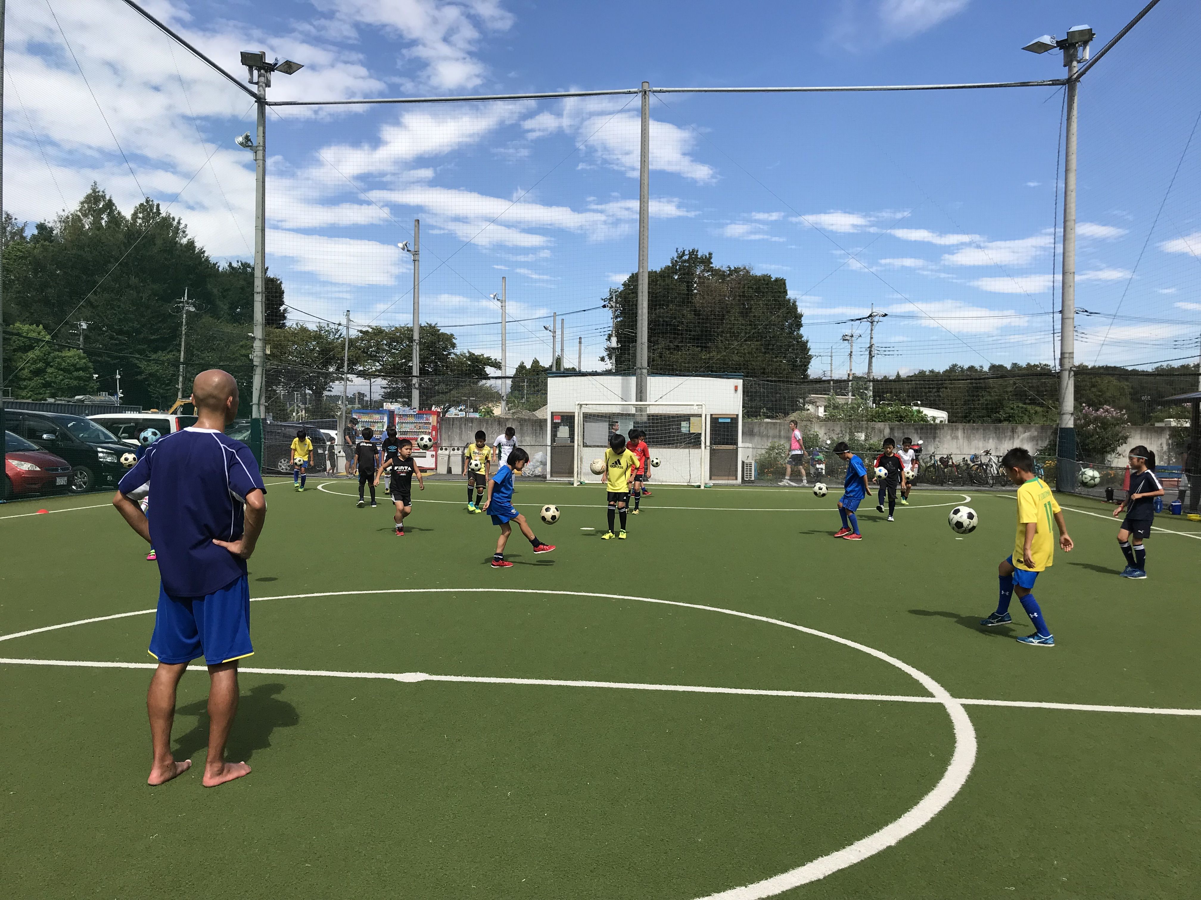 ブラジルサッカーアカデミー 強化トレーニング 檜垣コーチのサッカーが 上手くなるために