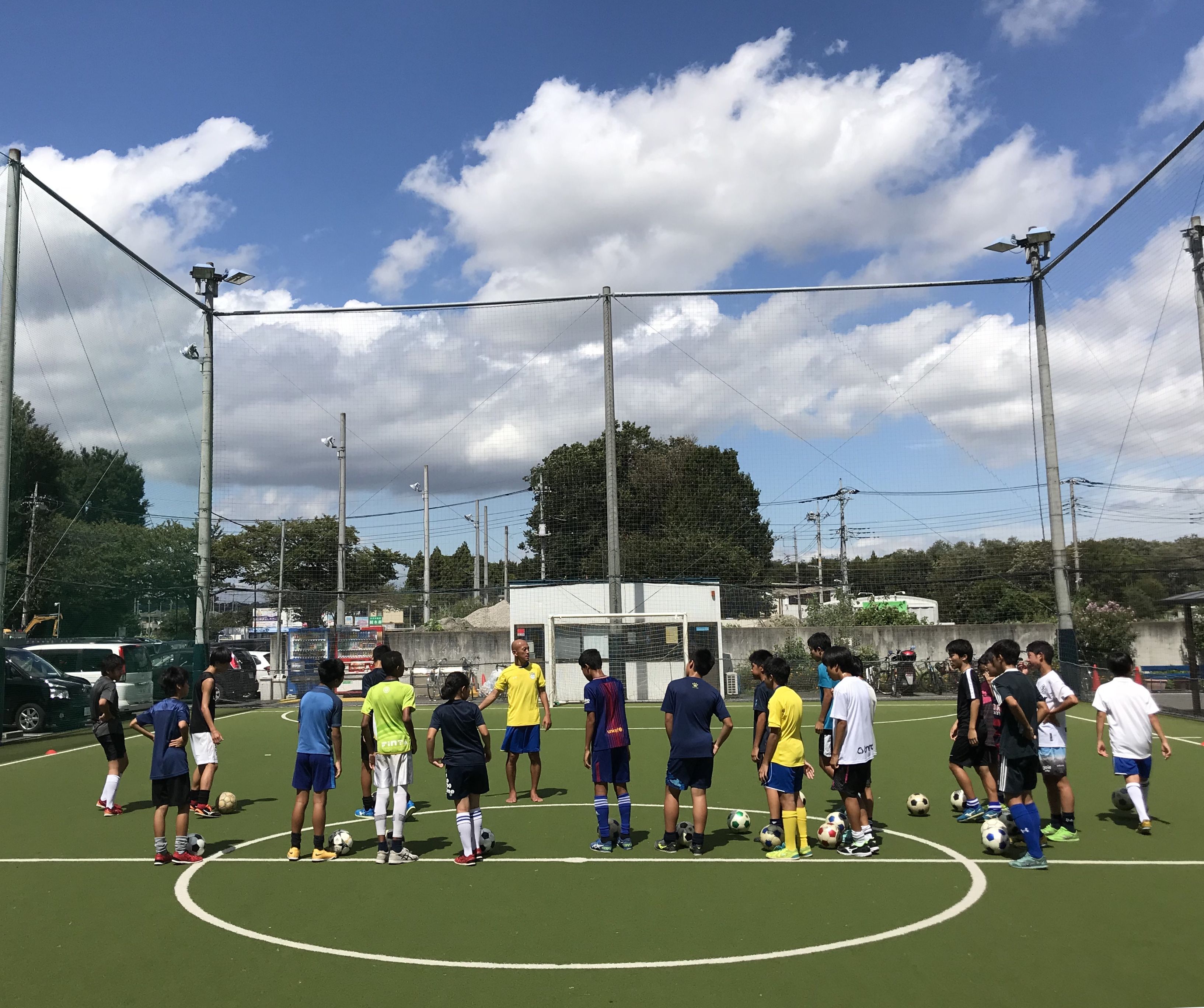 ブラジルサッカーアカデミー 強化トレーニング 檜垣コーチのサッカーが 上手くなるために