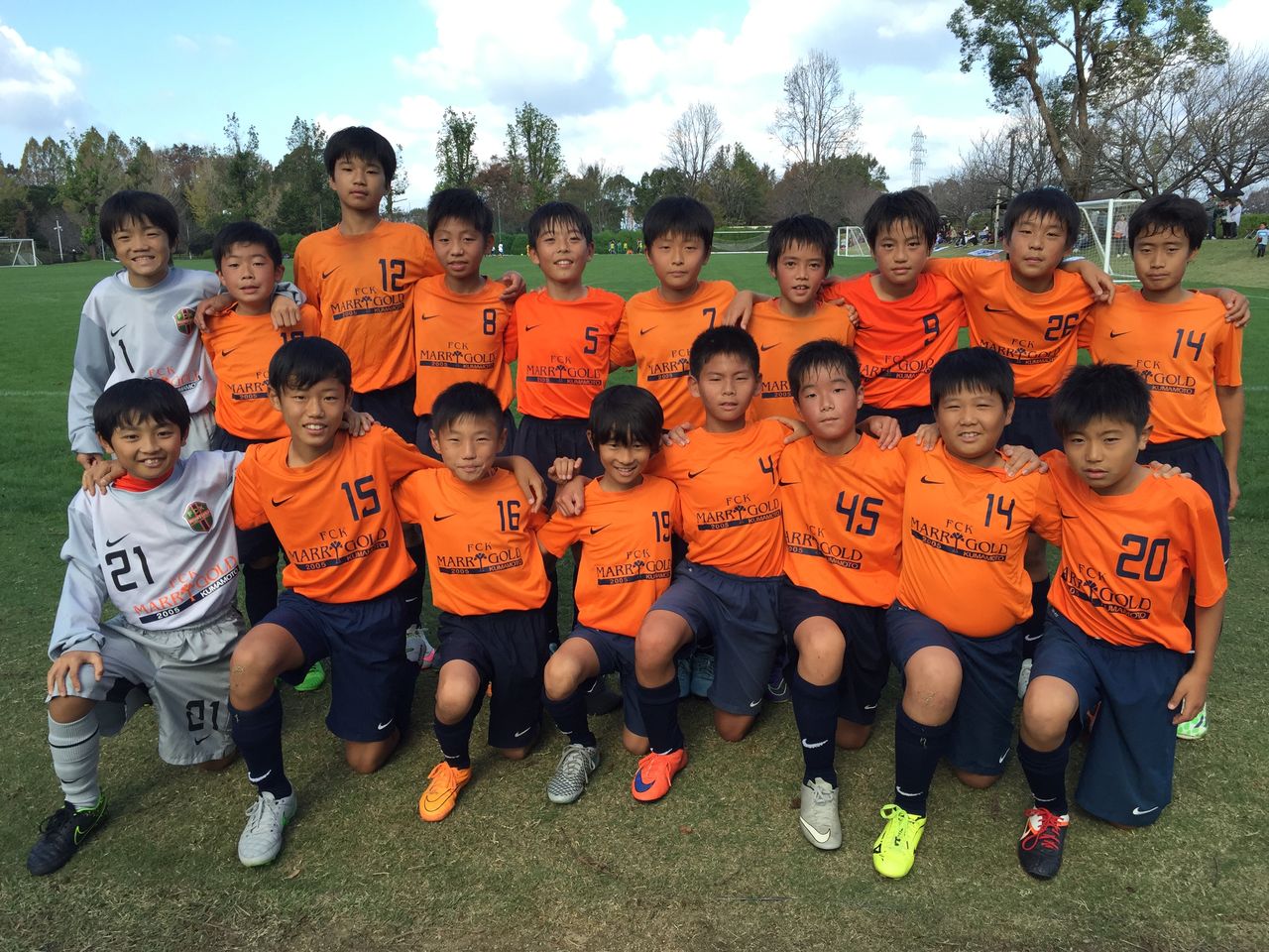 ジュニア 全日本少年サッカー大会1回戦試合結果 Fckマリーゴールド