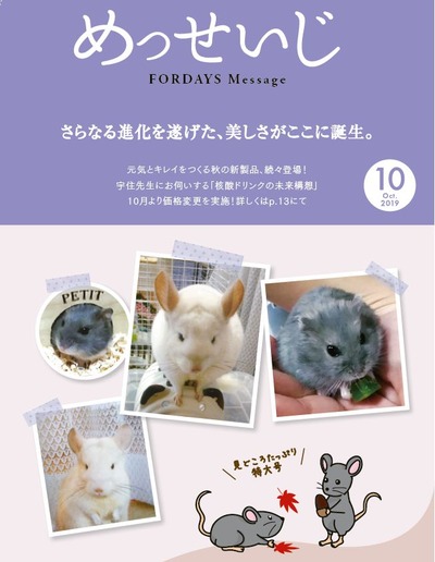 フォーデイズ東京サロンめっせいじ10月号