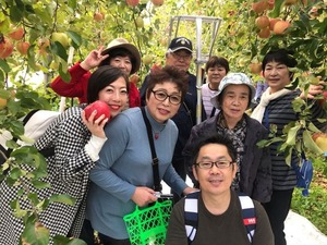 フォーデイズ東京サロン10月りんご狩りバスツアー②