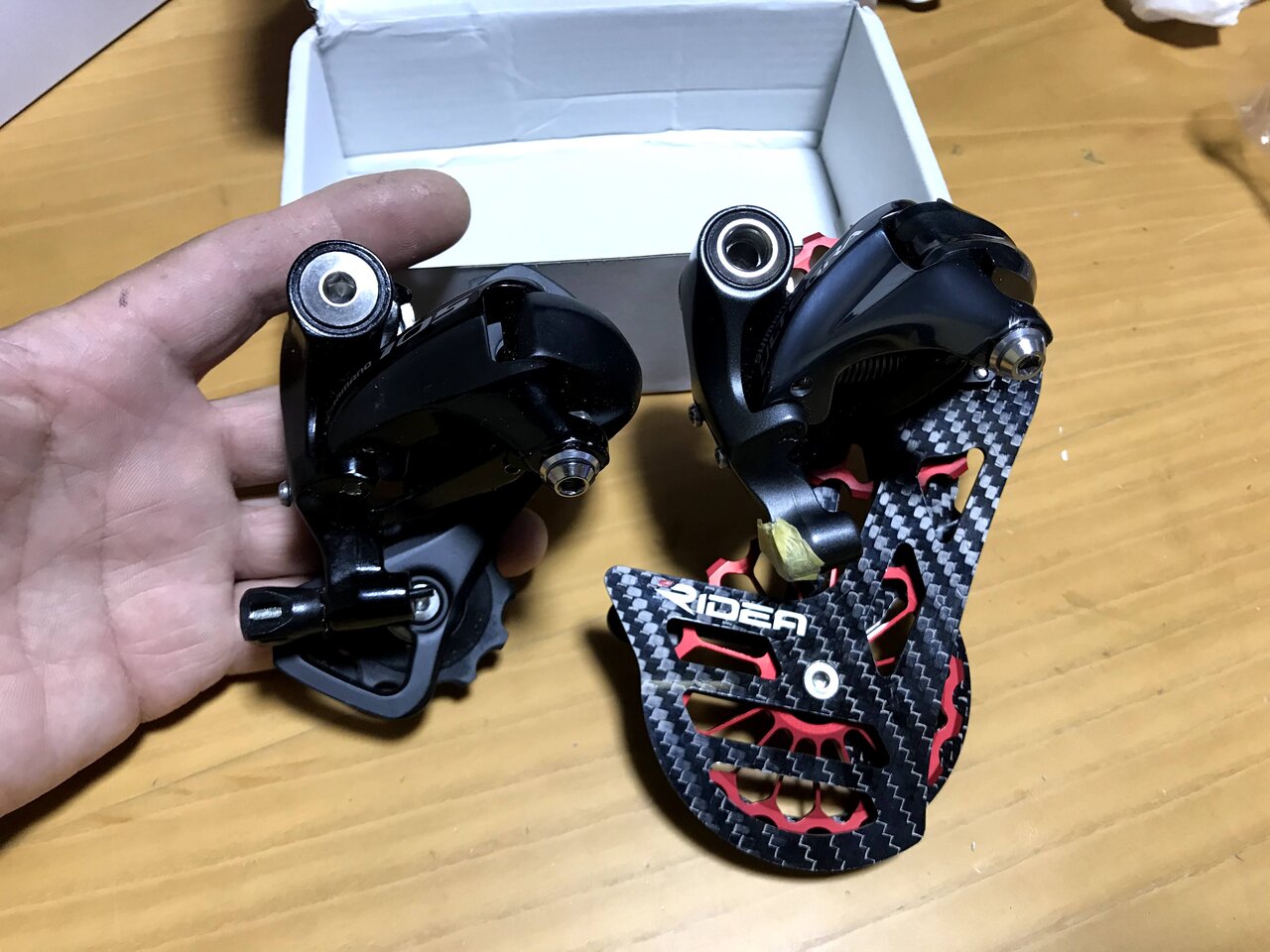 リアディレイラー交換 A んっ 生存中 Road Bike ポタラ