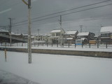 雪の駅(^^☆