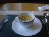 スープはコーンで(^^☆