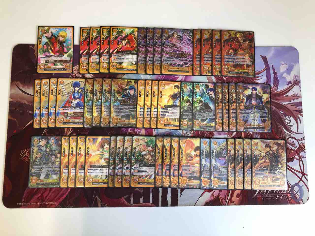 22弾環境 エルトシャン デッキ R① : ファイアーエムブレム
