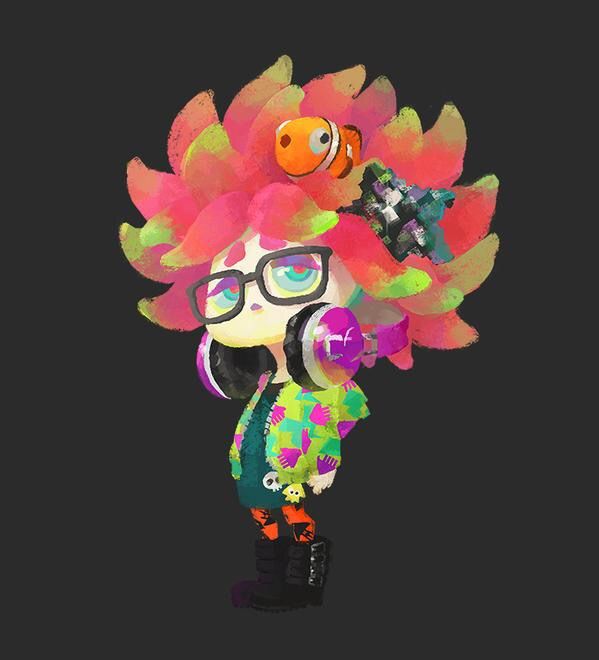 スプラトゥーンのイカガールちゃんのデザイン本当かわいい Splatoon速報 スプラトゥーンのイカガールちゃんのデザイン本当かわいい Splatoon速報
