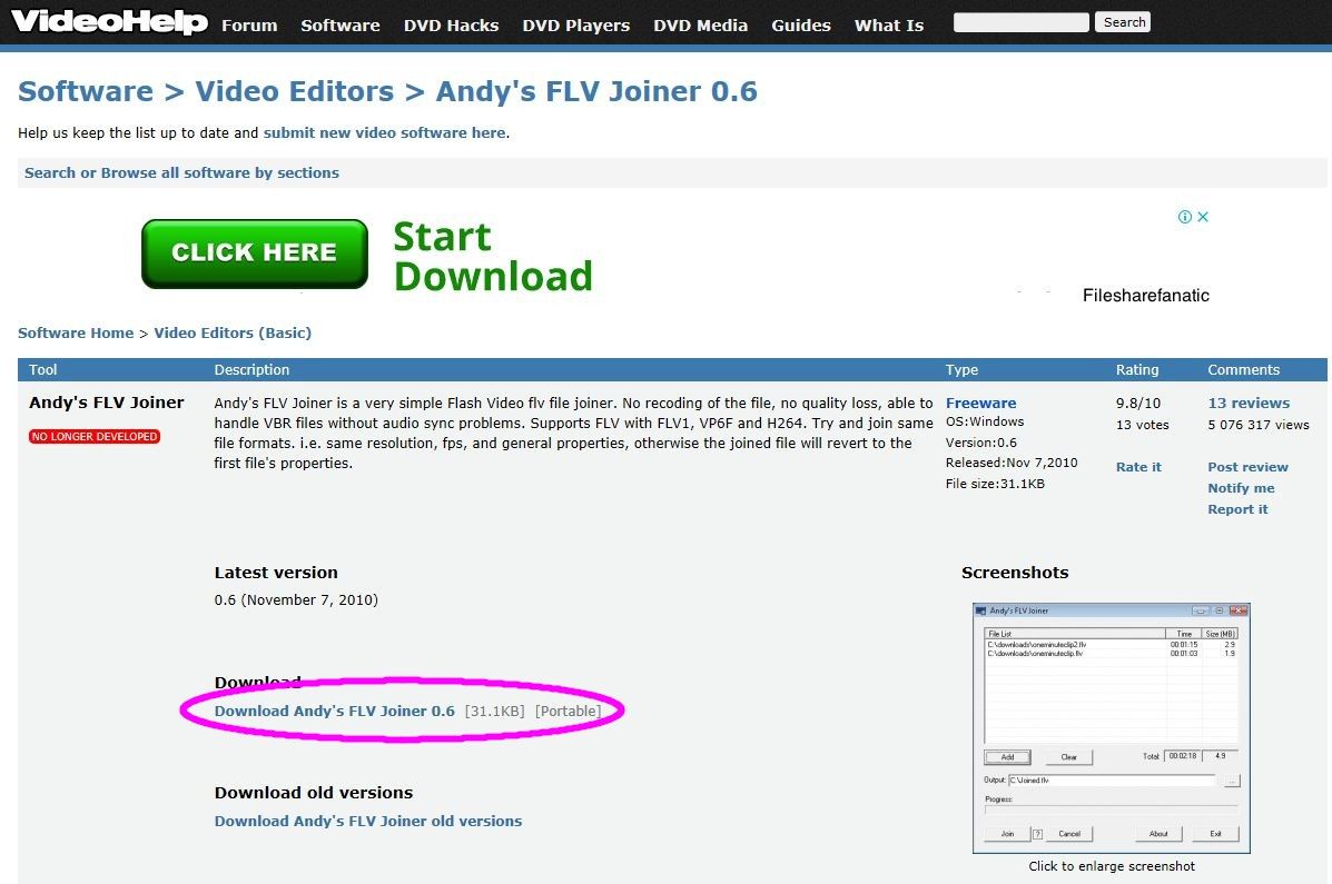 分割されたflvファイルを無劣化で結合する 全力pc Windows 困ったらコレを読め