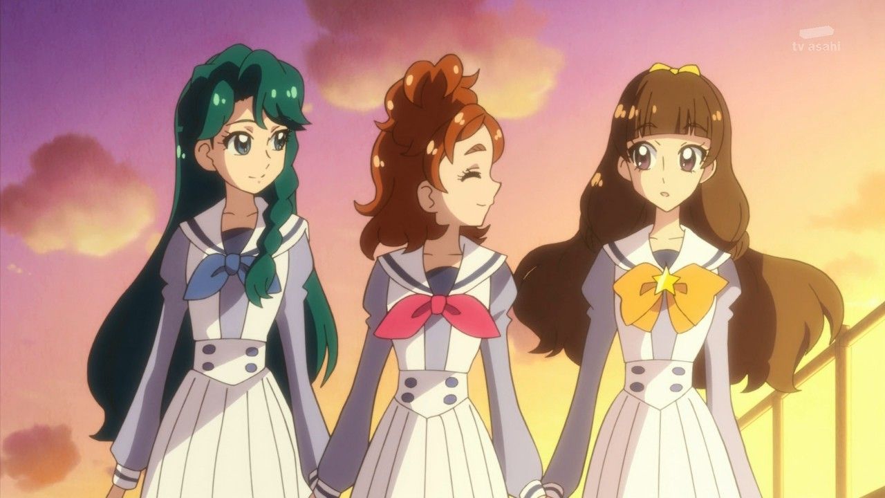 Go プリンセスプリキュア第5話 3人でgo 私たちプリンセスプリキュア 考察感想 彼と彼女が握ったもの
