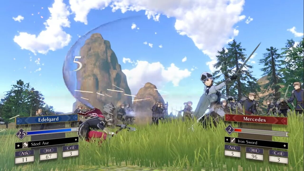 Fe風花雪月 開発段階だと修道士の衣装が違う都合でメーチェも5年前の姿で髪型がショートとか出来てた ファイアーエムブレム風花雪月まとめ速報