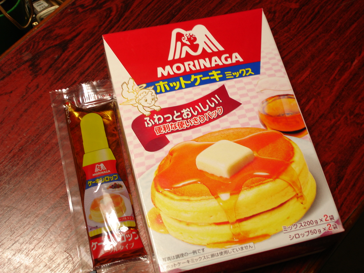 森永 ホットケーキミックス Brush Paint