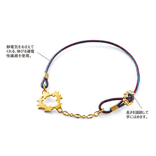 Kraso アクセサリー職人 Thuthuさんと作った ゴムでのびのびスルリフィット 流れ星に願いをかける帯電防止ブレスレットの会 ヘリスレまとめ