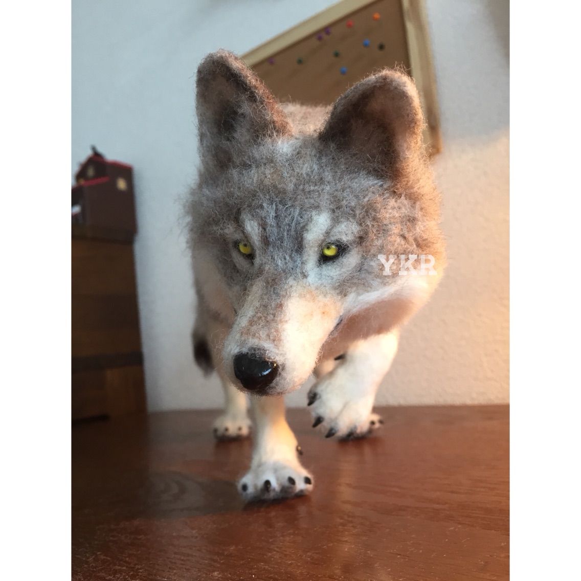 羊毛フェルトドール『オオカミ』 :  in sheep's clothing