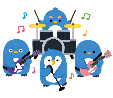 animal_penguin_music_band