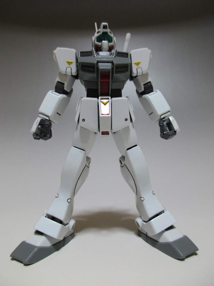 ガンプラ Hguc ジム寒冷地仕様製作 キットの完成レビュー編 ガンプラ自由に作って良いじゃない