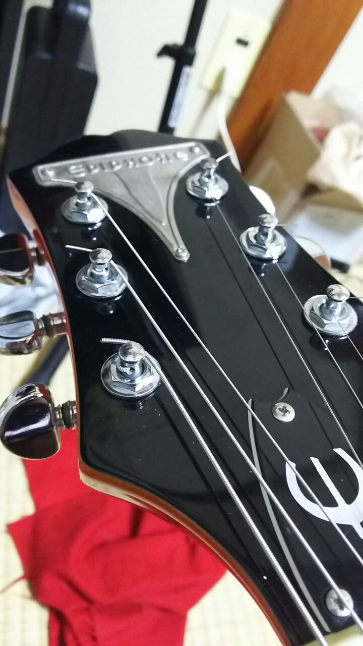 エピフォンワイルドキャットの調整 : Rock & Bluesな日々 エピフォンワイルドキャットの調整 : Rock & Bluesな日々