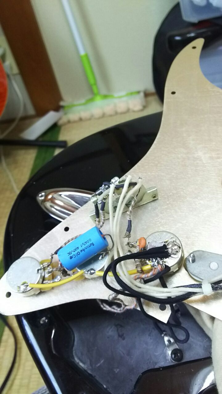 フェンダーメキシコストラト～ピックアップ交換、その他改造～ : Rock