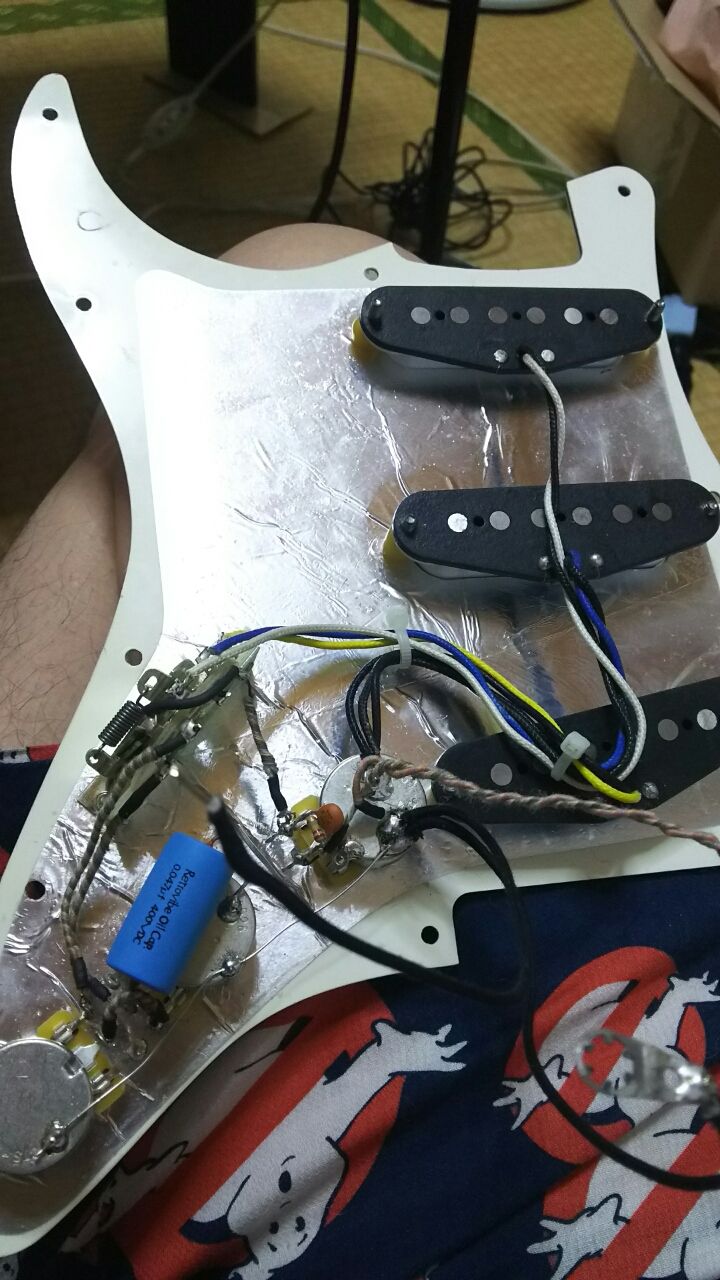 Fender Mexico standard storatcaster改造。 : Rock & Bluesな日々