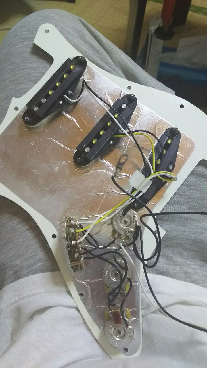 Fender Mexico standard storatcaster改造。 : Rock & Bluesな日々 Fender Mexico standard storatcaster改造。 : Rock & Bluesな日々