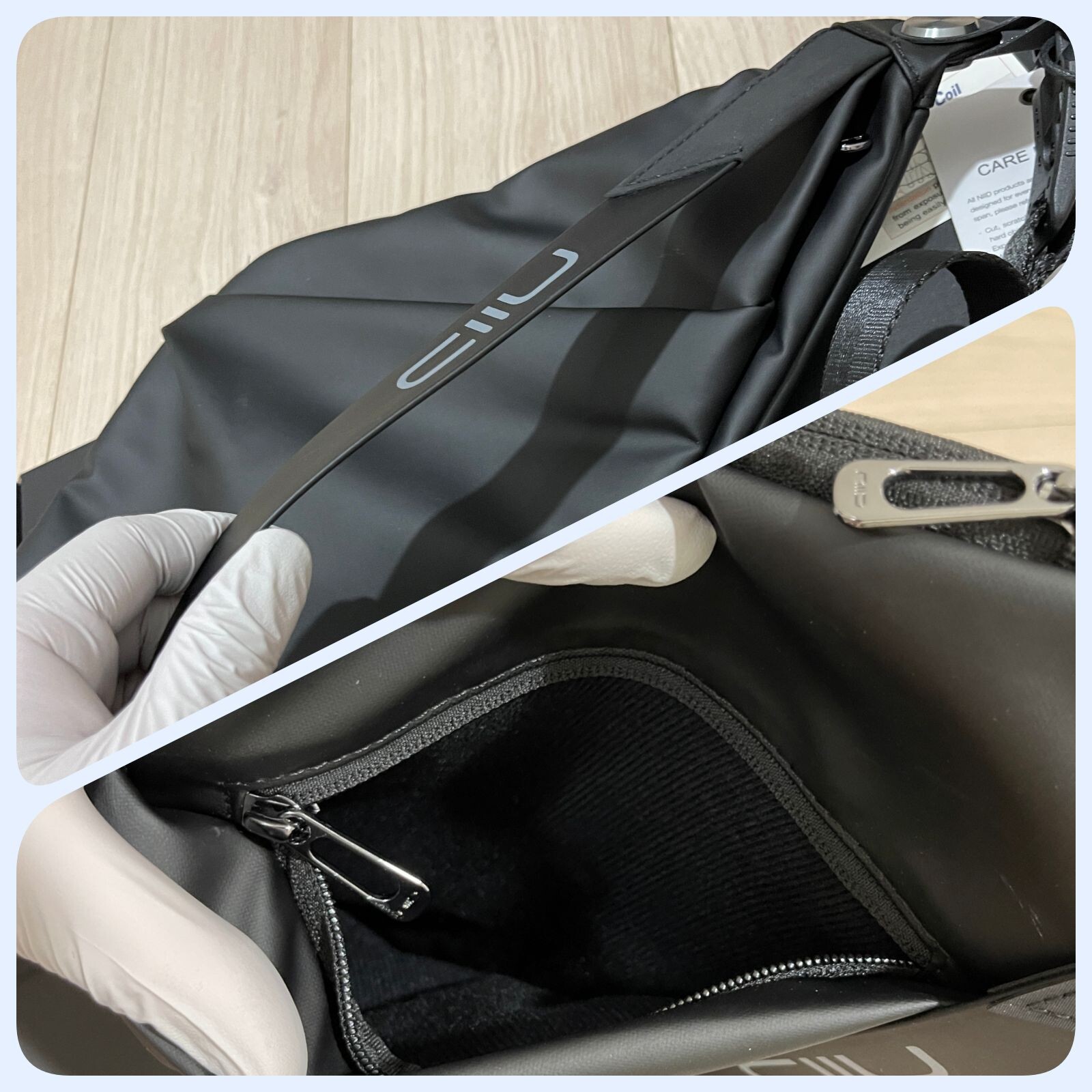 NIID FINO IV (2) / スリムで便利なボディバッグ : 狐丸の「これ買って