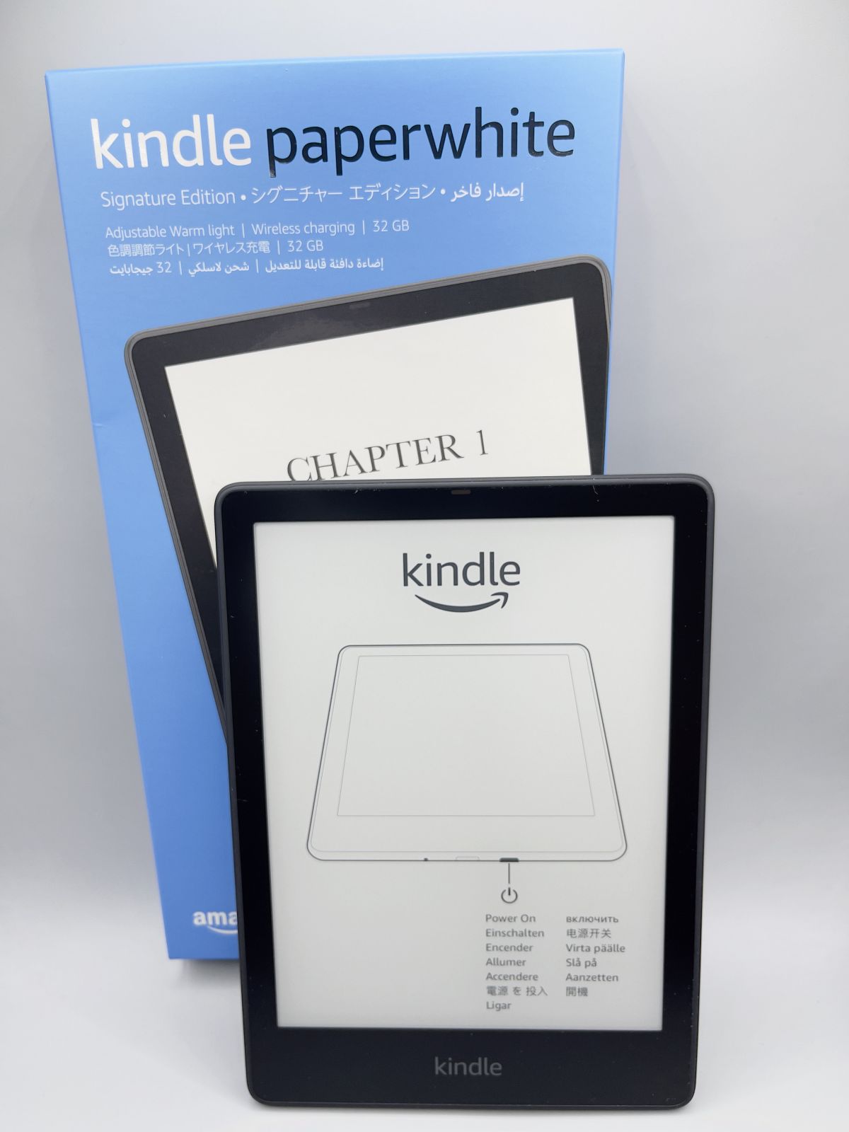 Amazon Kindle PaperWhiteシグニチャーエディション32GB - 電子ブック