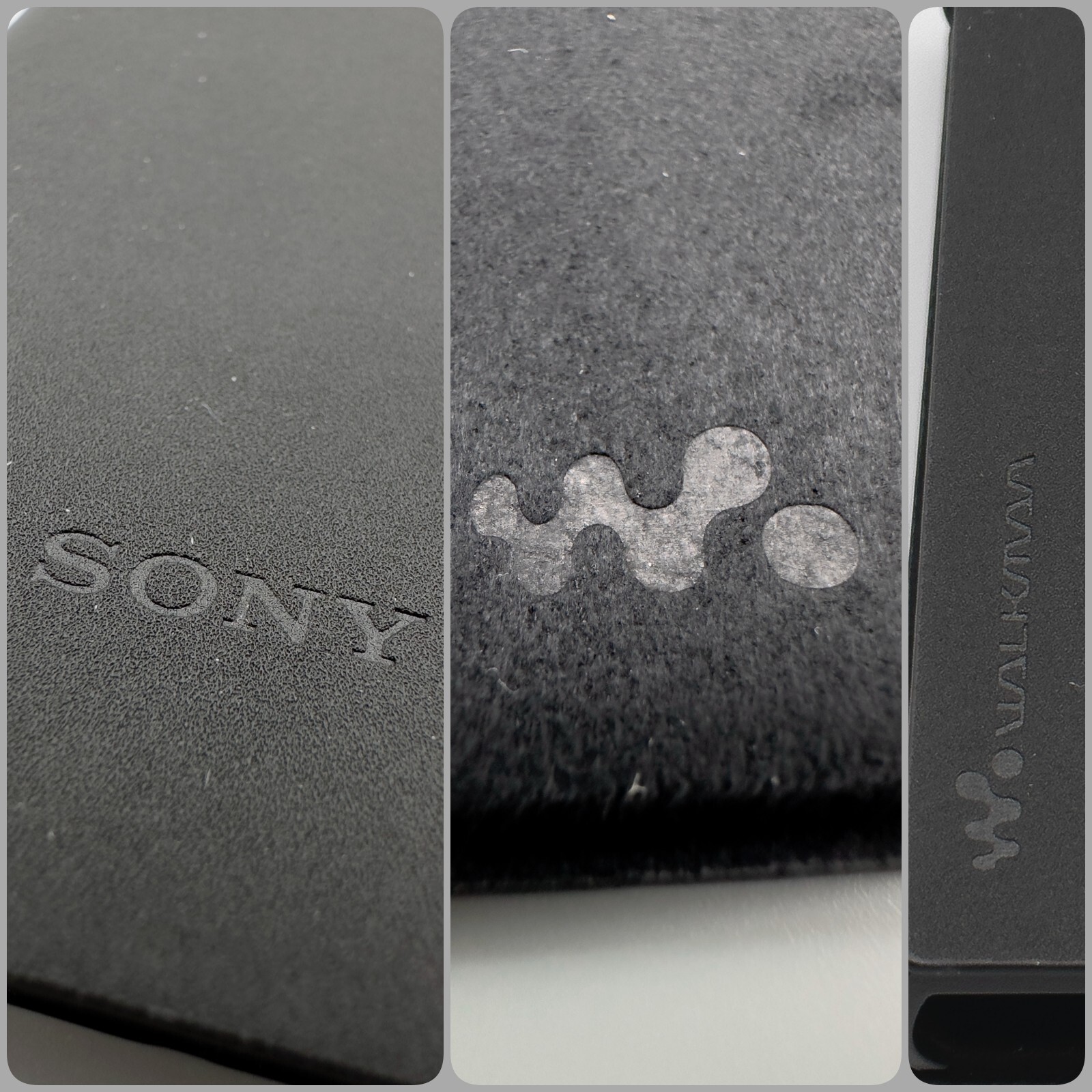 SONY NW-A307 (3) + SONY CKS-NWA300 / 画面も保護できる手帳型ケース