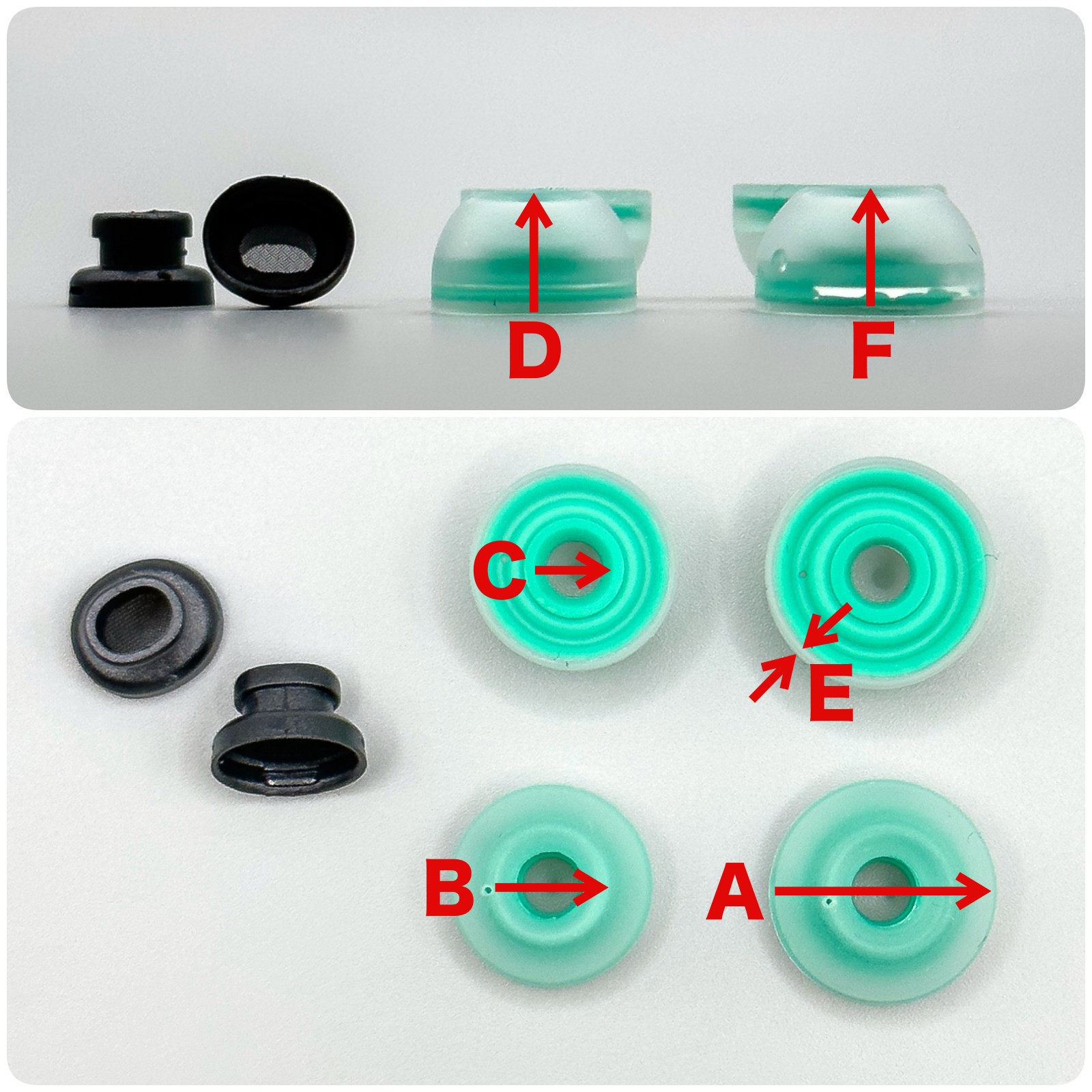 DIVINUS Airy S / 軽い付け心地と音抜けが良く自然な音が楽しいイヤーピース : 狐丸の「これ買ってみました」