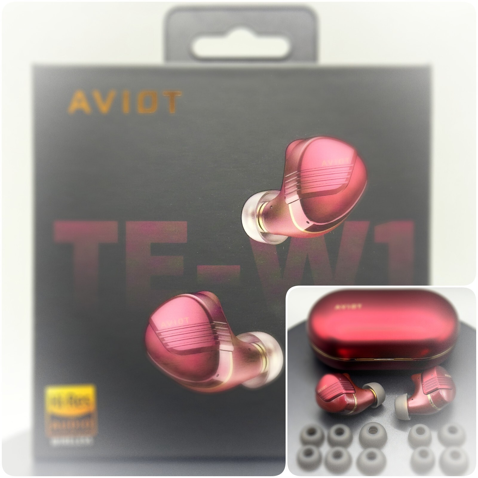 AVIOT TE-W1 / 重低音ながら中高音域もしっかりしたバランスの AVIOT TE-W1 / 重低音ながら中高音域もしっかりしたバランスの