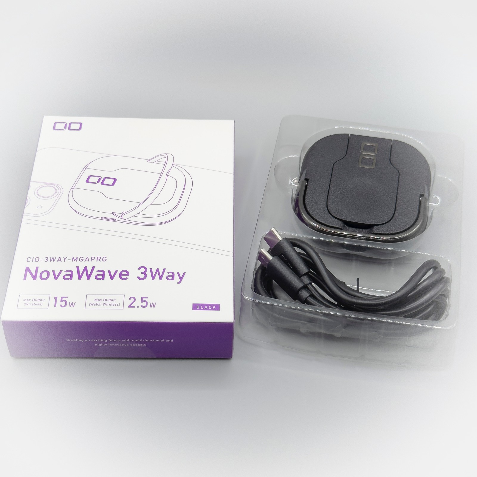 CIO 充電器 Amazon.co.jp: CIO NovaWave 3Way ワイヤレス充電器 3in1