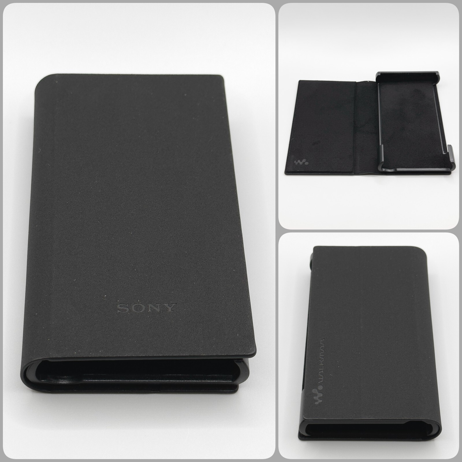 SONY NW-A35ブラック・ケーブル・microSDHCカード・手帳型ケース Amazon | に適用するソニーNW A55 A35ケース、ソフトシリコン
