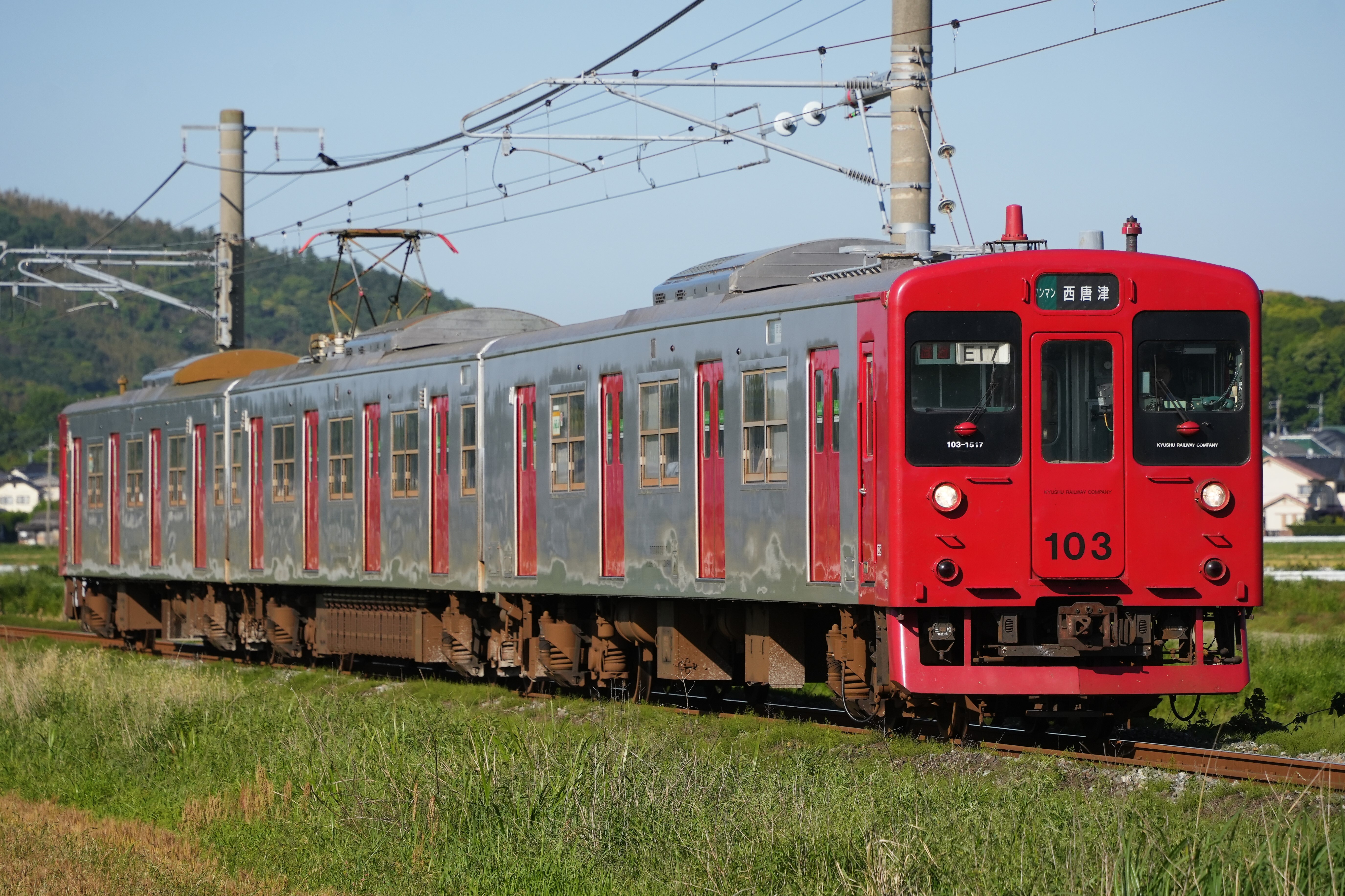 2024/5 筑肥線103系 : とびぃの落書帳