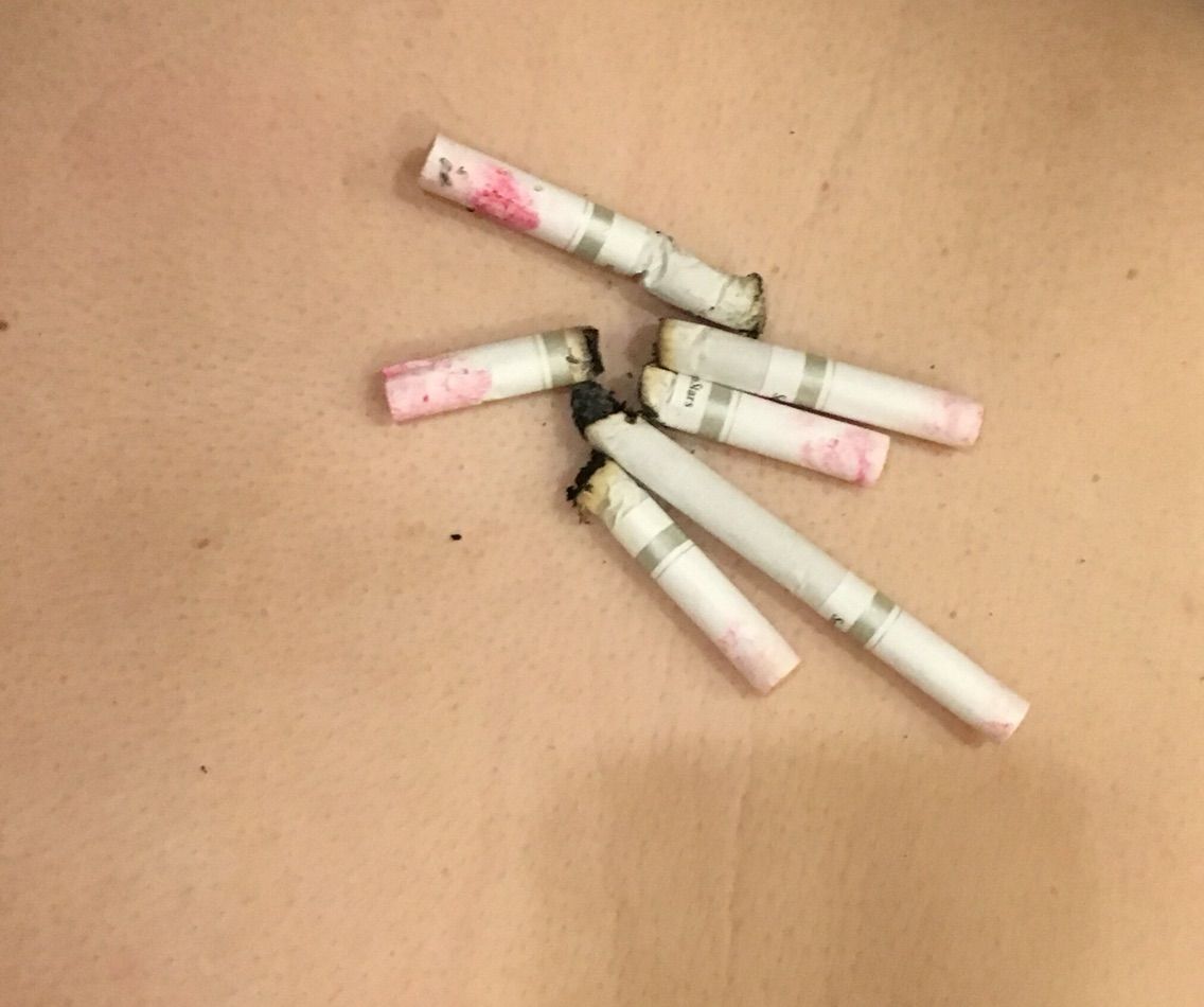 人間灰皿 麗子の窓